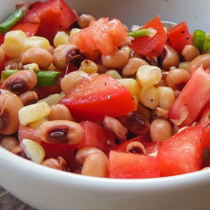 Grilled Corn and Black-Eyed Pea Salad.