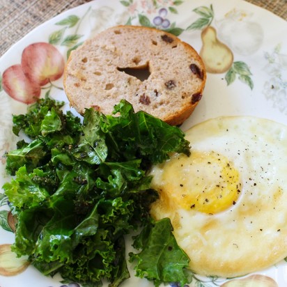 Kale and Egg Breakfast