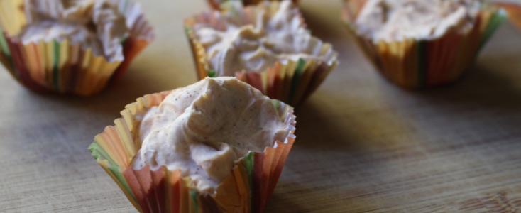 Pumpkin Pie Cheesecake Bites