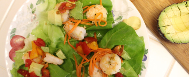 Shrimp Salad Wrap