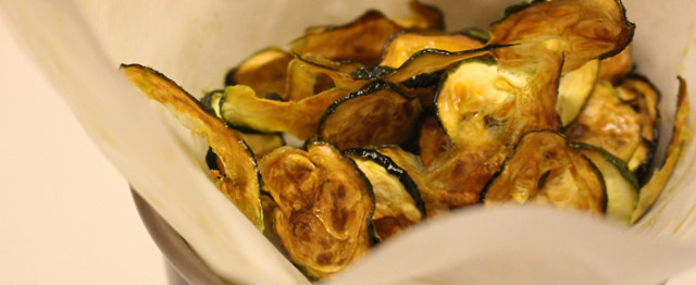 Baked Zucchini Crisps image