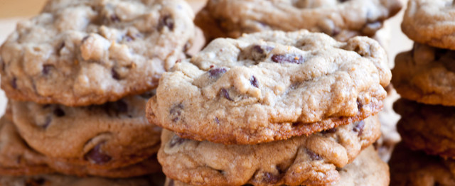 Peanut Butter Carob Chip Cookies image