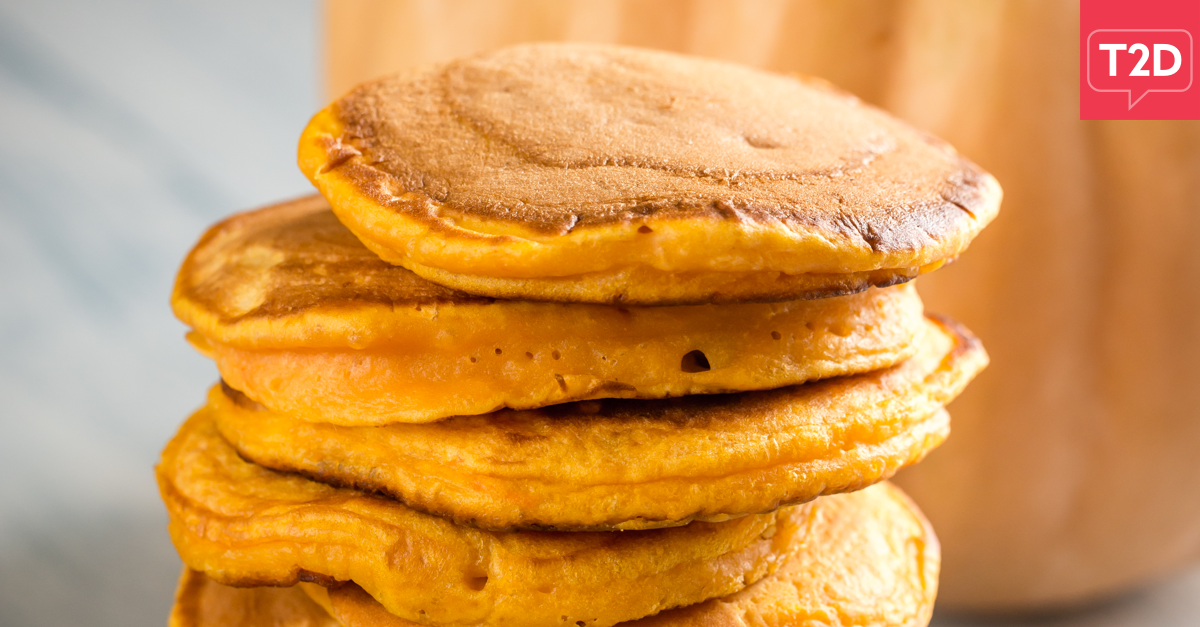 Pumpkin Spice Pancakes Recipe | Type2Diabetes.com