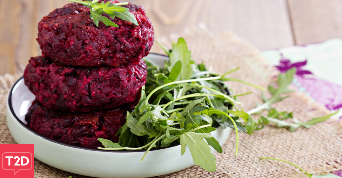 Beet Burger Recipe | Type2Diabetes.com