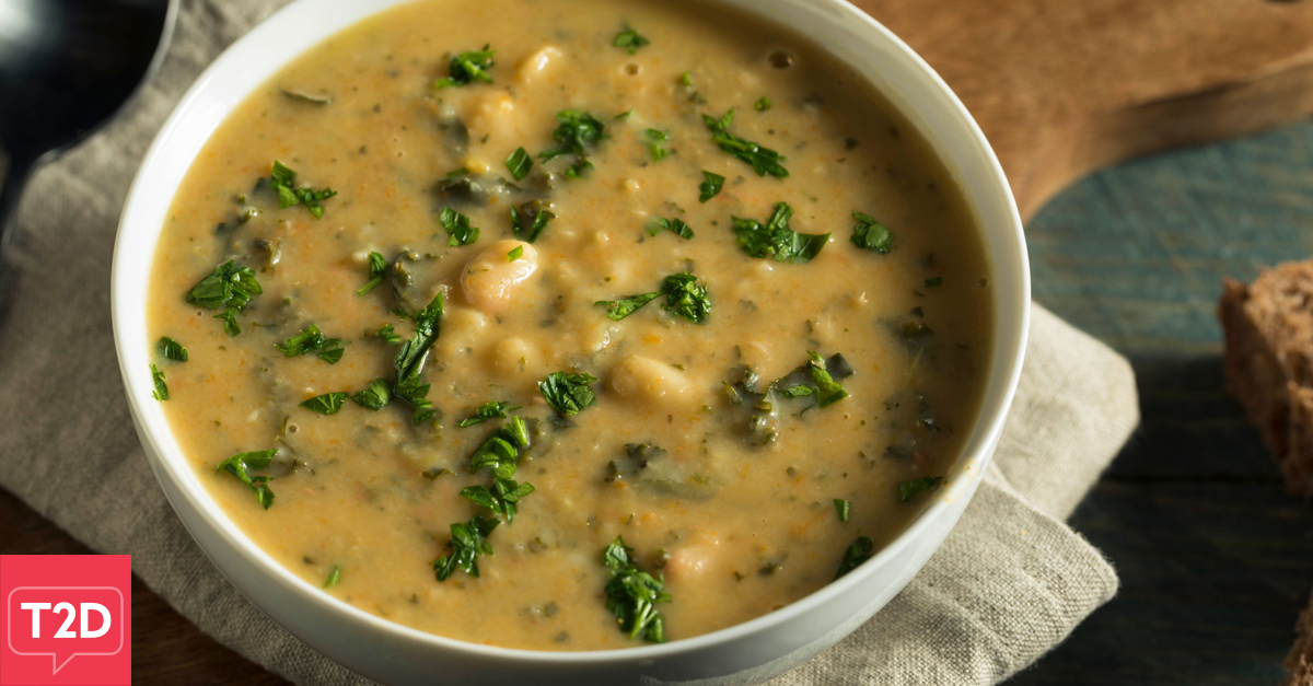 White Bean Chicken Soup Recipe | Type2Diabetes.com