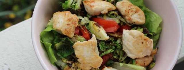 Chicken Brussels Sprout Salad image