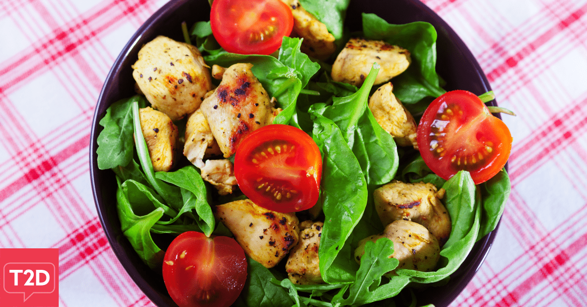 Chopped Chicken Salad Recipe | Type2Diabetes.com