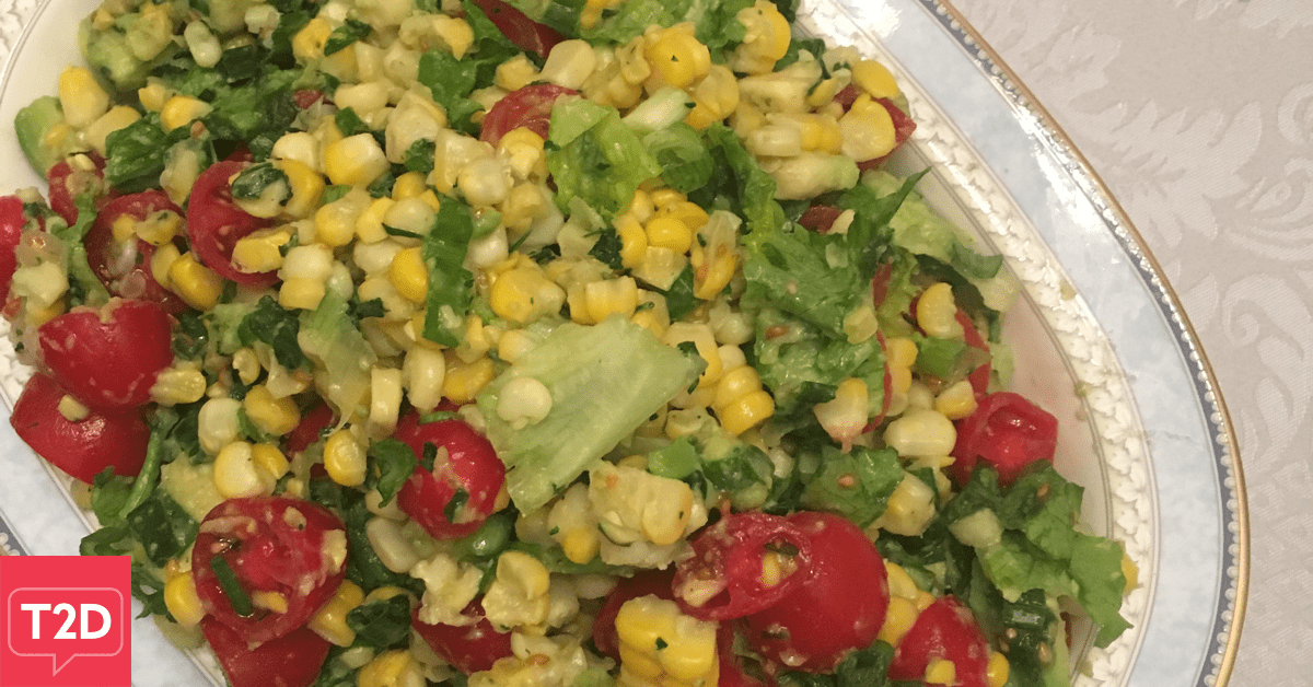 Corn Avocado Salad Recipe | Type2Diabetes.com