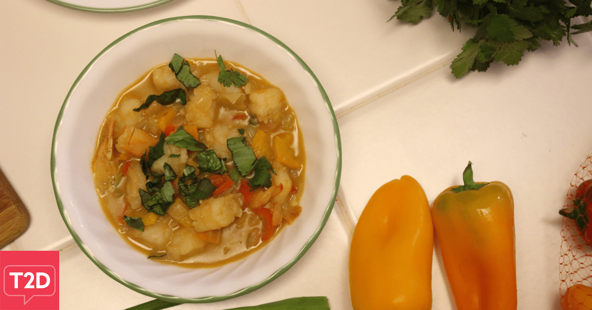 Coconut Shrimp Stew Recipe | Type2Diabetes.com