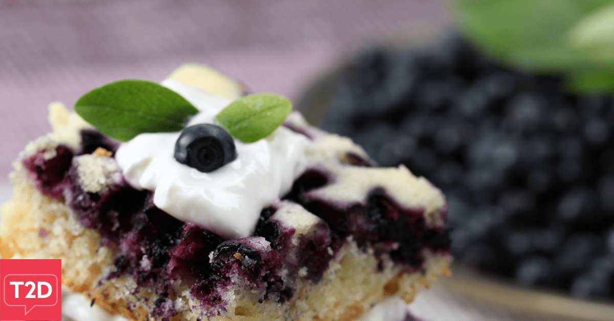 Blueberry and Peanut Butter Squares Recipe | Type2Diabetes.com