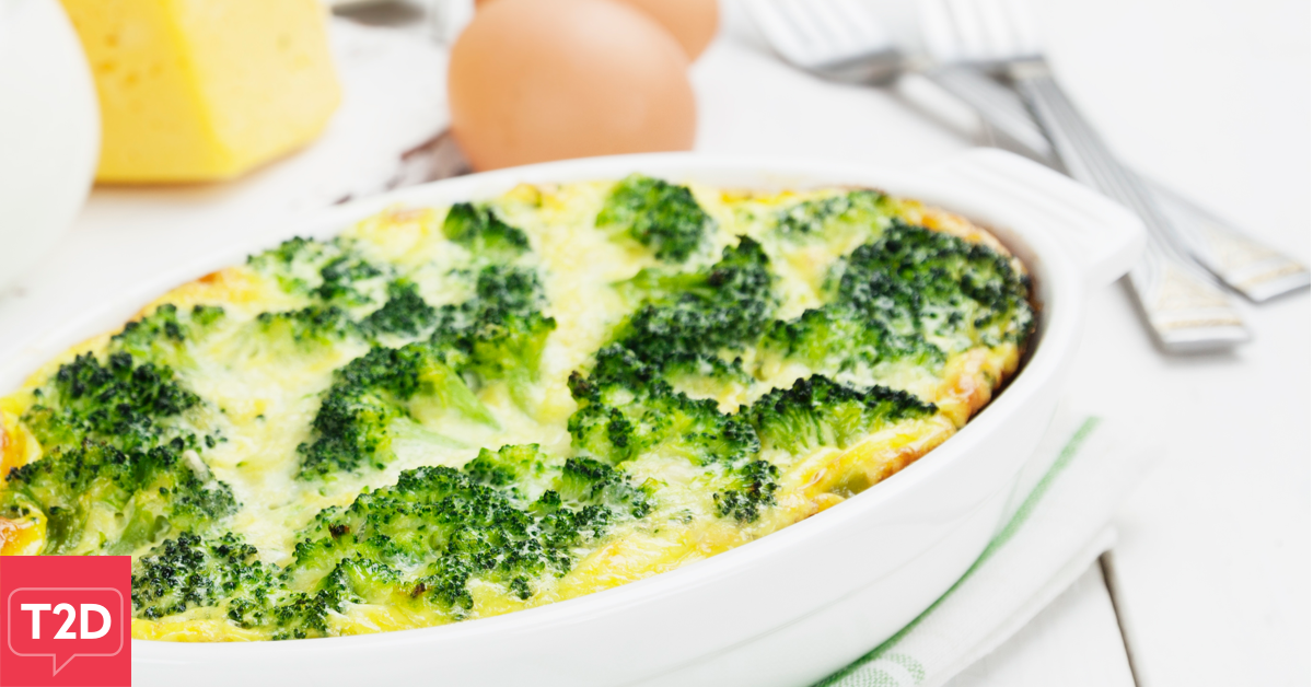 Broccoli and Cauliflower Egg Casserole Recipe