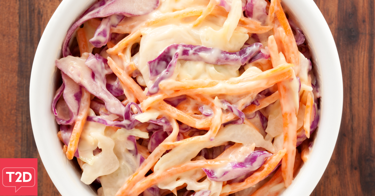 Purple Cabbage Slaw Recipe | Type2Diabetes.com