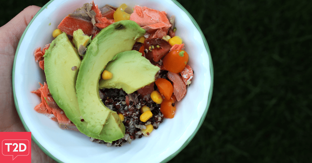 Salmon Bowl Recipe | Type2Diabetes.com