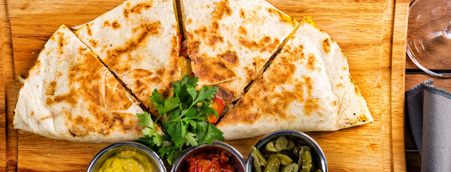 Grilled Bell Pepper Quesadilla image