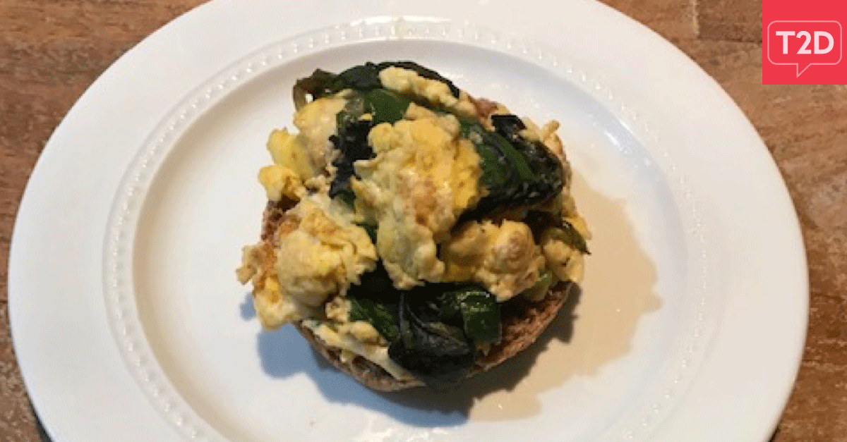 Sprouted Grain and Egg English Muffin Recipe