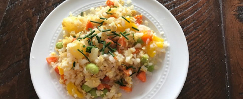 Lower Carb Fried Rice image