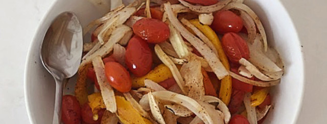 Roasted Fajita Vegetables image