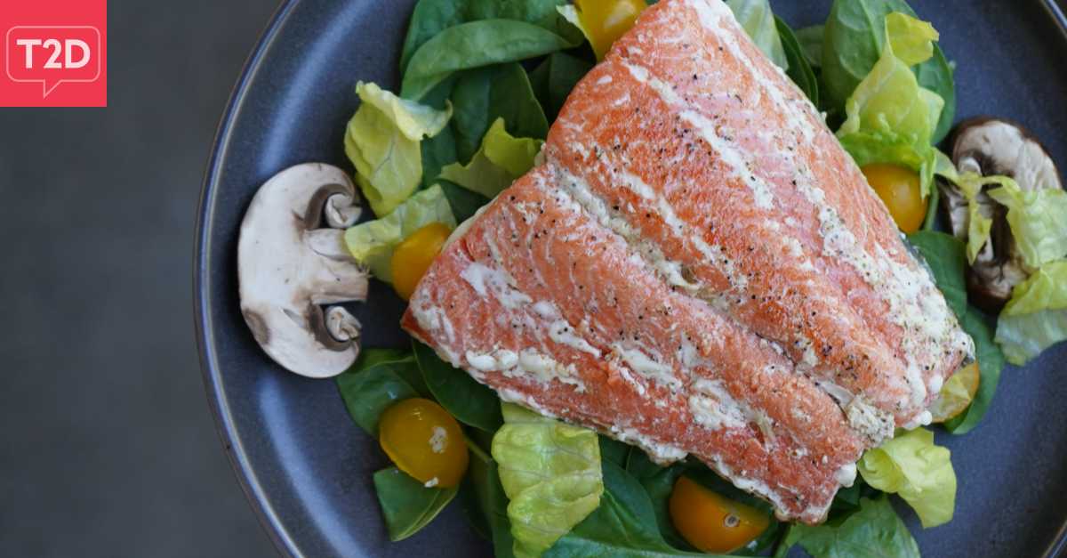 Mediterranean Salmon Salad Recipe | Type2Diabetes.com