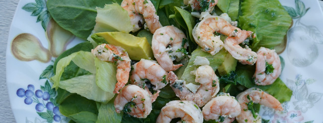 Garlic Shrimp <span class='highlight'>Salad</span> image