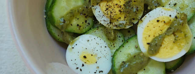 Cucumber Egg Salad image
