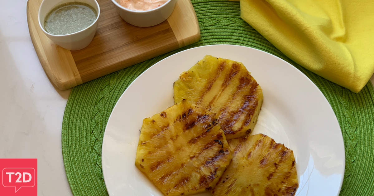 Grilled to Perfection Pineapple Recipe | Type2Diabetes.com