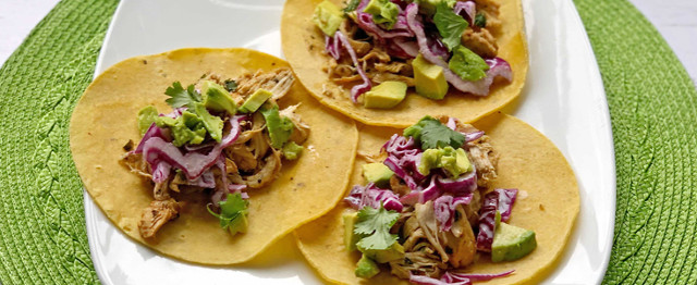 Zesty Chicken Instapot Tacos image