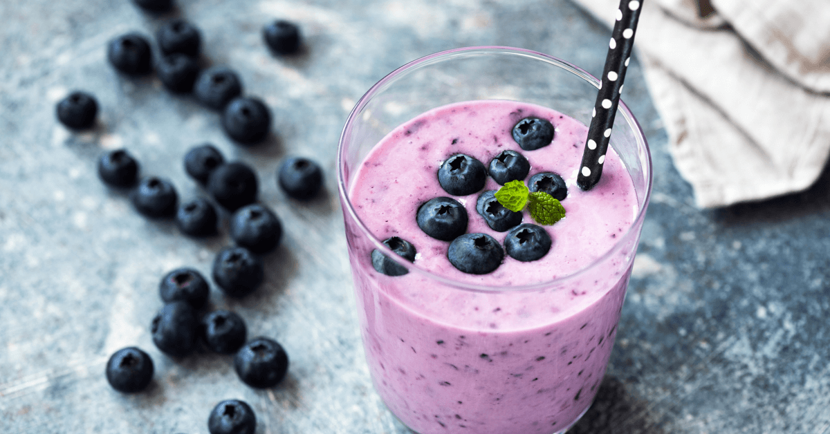Blueberry Lunch Smoothie Recipe