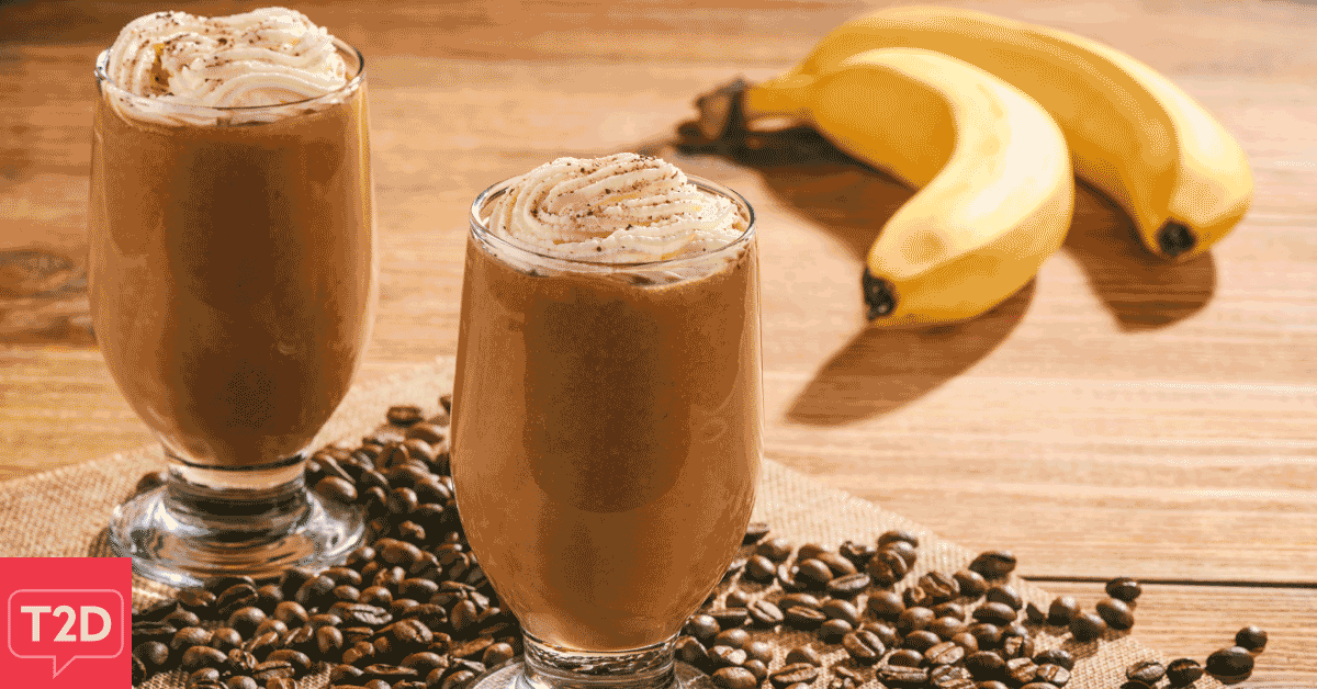 Coffee Banana Oat Smoothie Recipe | Type2Diabetes.com