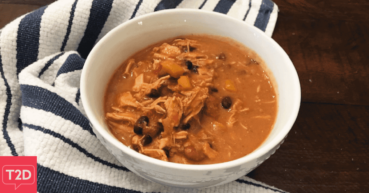 White Chicken Chili Recipe | Type2Diabetes.com