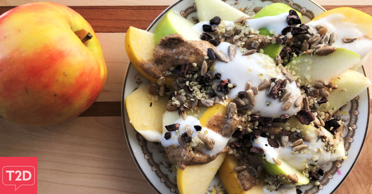 Sliced Apple Nachos Recipe