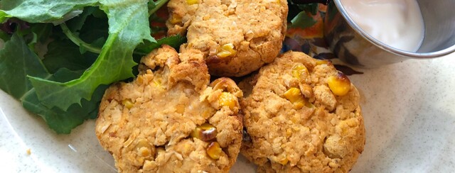 Chickpea Corn Fritters image