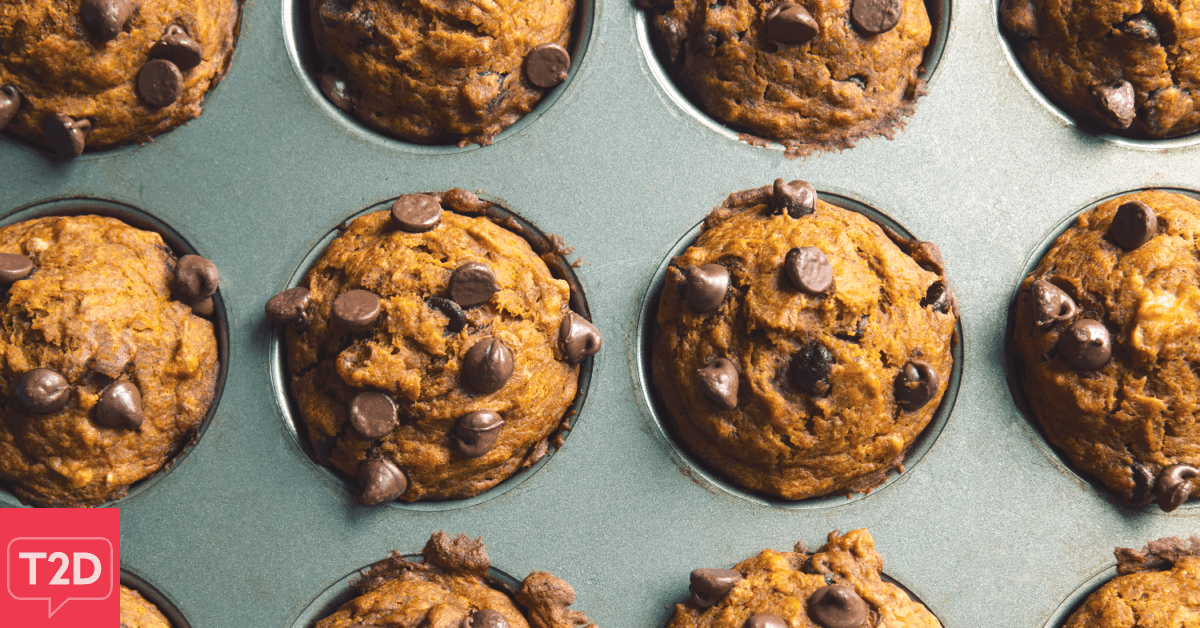 Dark Chocolate Pumpkin Muffins Recipe