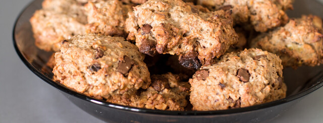 Oatmeal Chocolate Walnut Cookies image