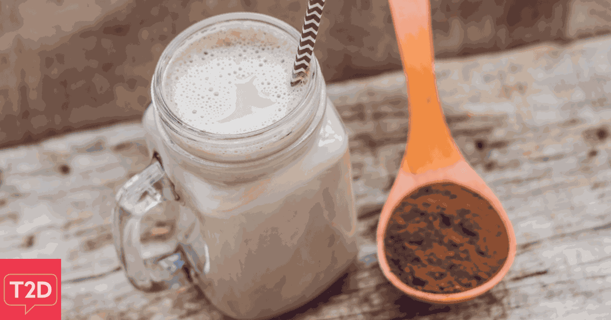 Frosty Chocolate Smoothie Recipe | Type2Diabetes.com
