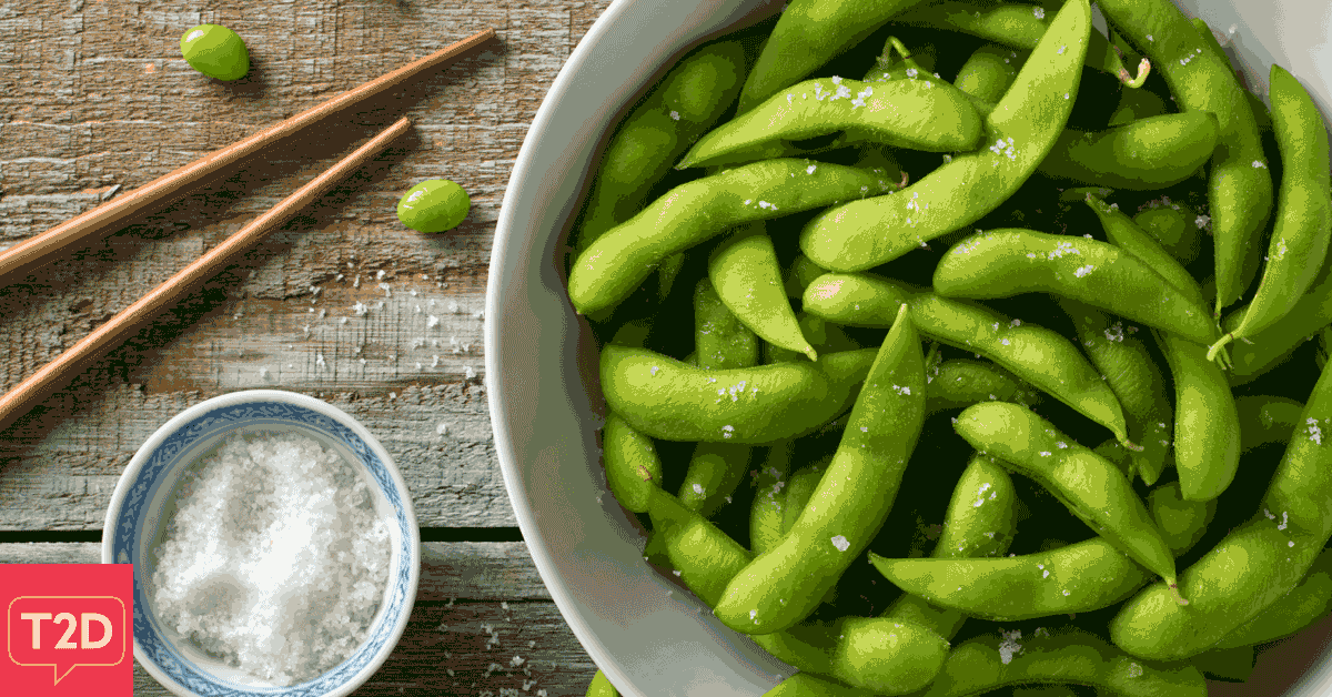 Roasted Edamame Recipe | Type2Diabetes.com