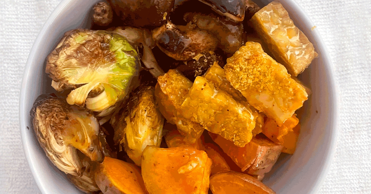 Vegan Tempeh & Veggie Bowl Recipe