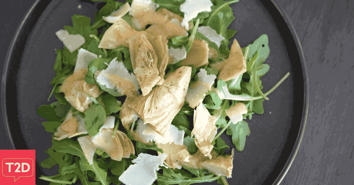 Arugula Artichoke Salad Recipe
