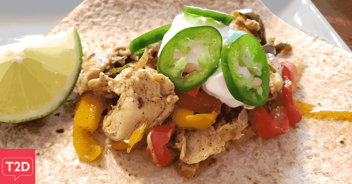 One Pan Chicken Fajitas Recipe | Type2Diabetes.com
