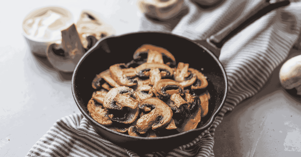 Roasted Garlic and Chive Mushrooms image