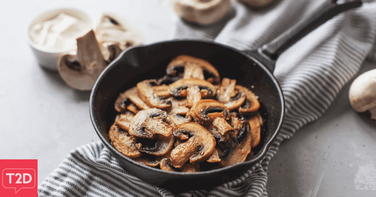 Roasted Garlic and Chive Mushrooms Recipe