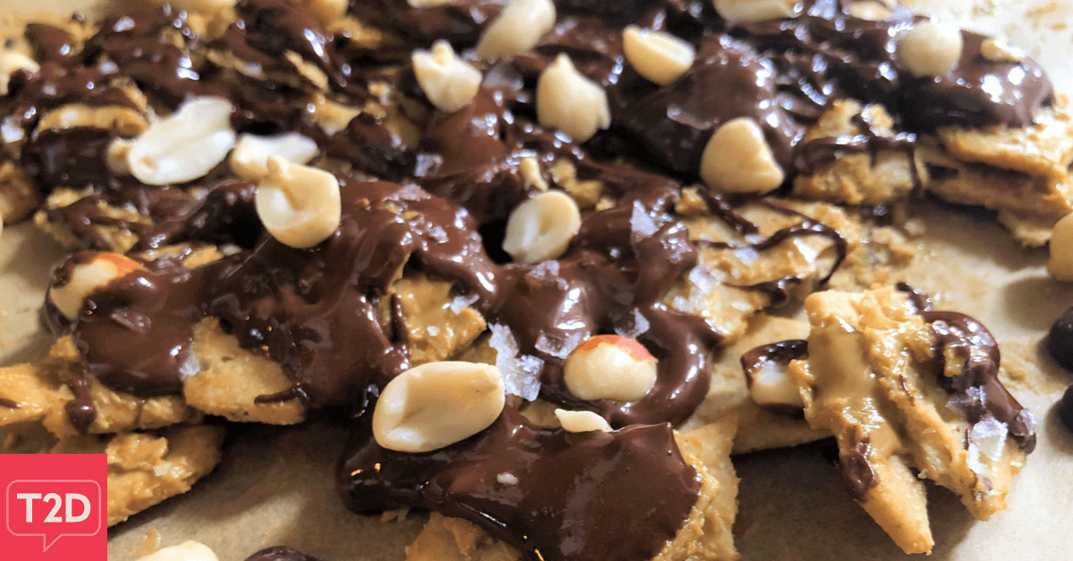 Sweet and Salty Chocolate Brittle Recipe
