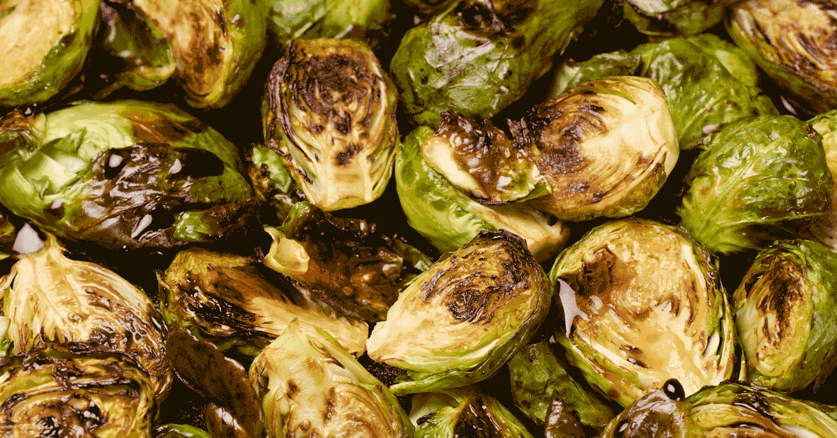Roasted Lemon Pepper Brussels Sprouts image