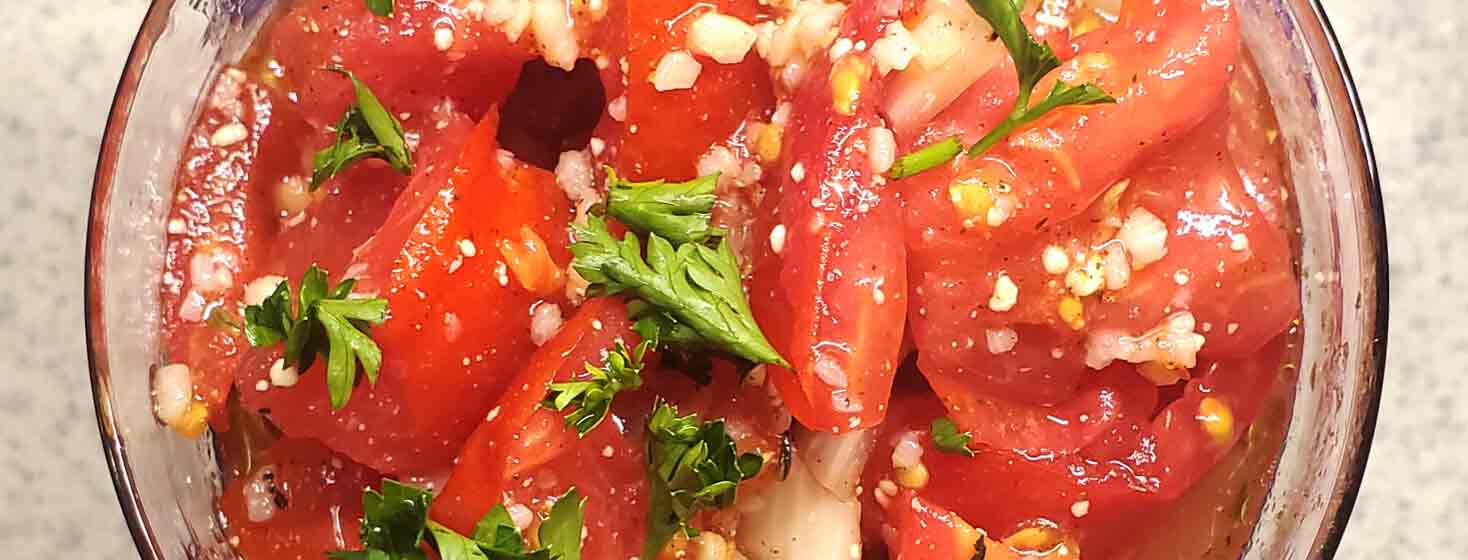 Herbed Garden Tomato Salad image