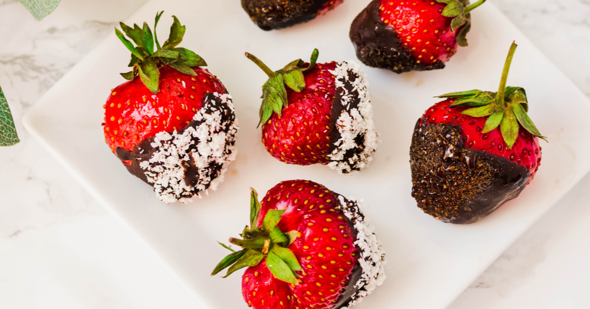 Dark Chocolate Covered Strawberries Recipe