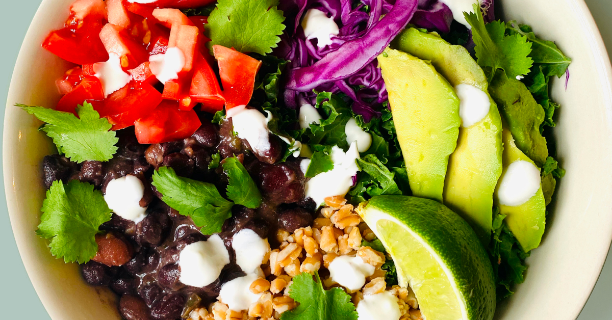 Super Grain Burrito Bowl Recipe | Type2Diabetes.com